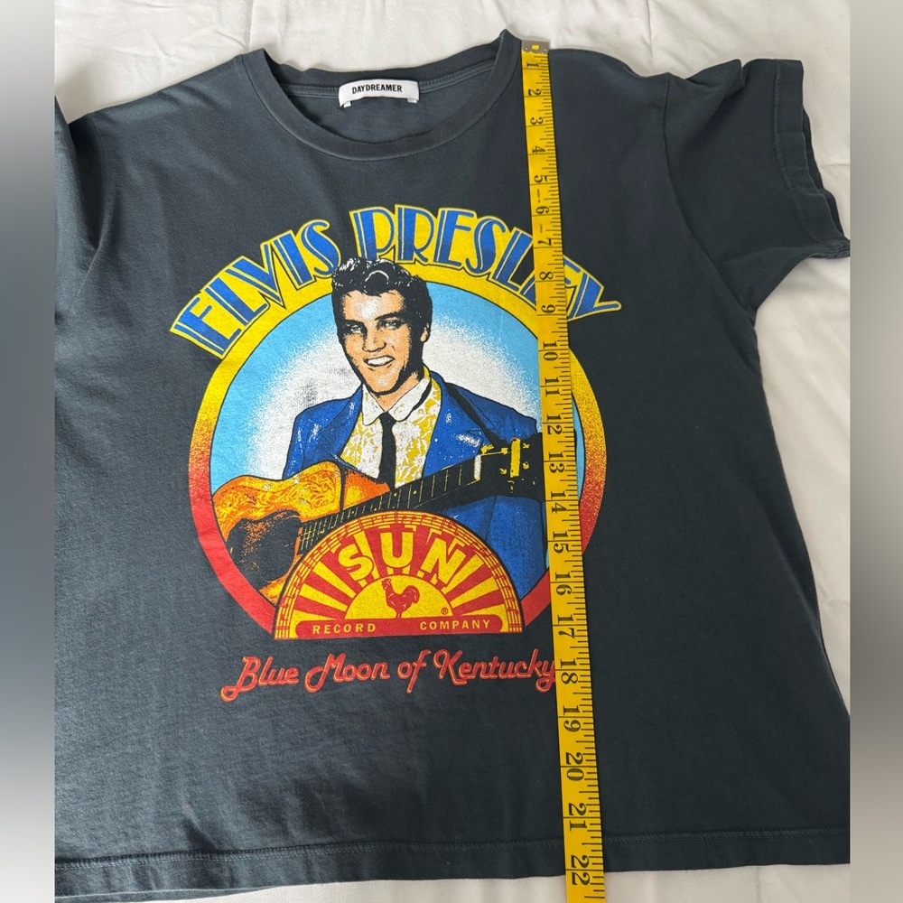 DAYDREAMER Sun Records x Elvis Blue Moon Solo Tee Size S - Picture 11 of 13